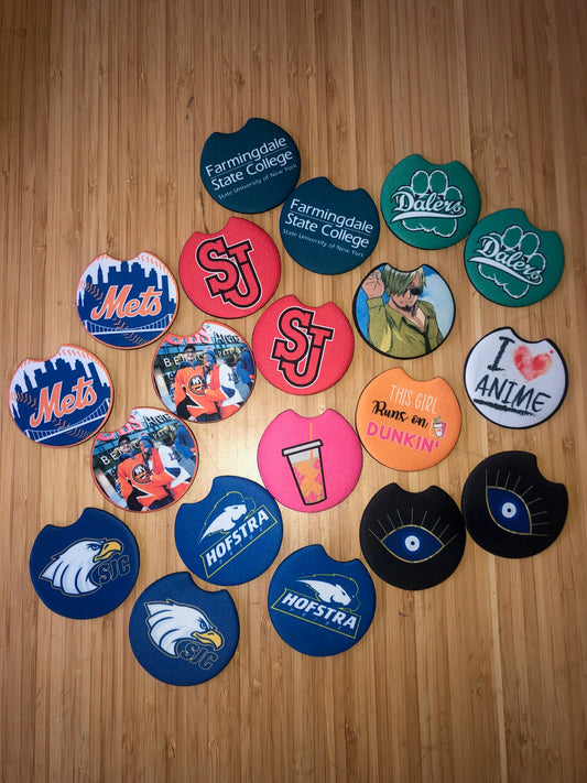 LIVE CLAIM CAR COASTERS