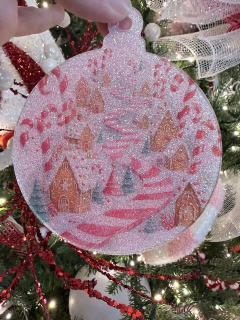 4" Acrylic Ornament