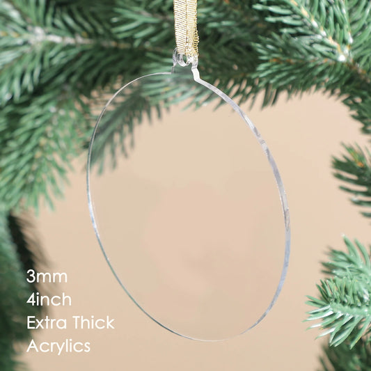 4" Acrylic Ornament